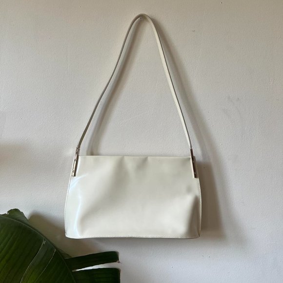 Furla Beige Patent Leather Shoulder Bag Furla | TLC Furla Patent Leather Beige